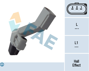 [FAE-79177] SENSOR CKP VW AUDI SEAT SKODA