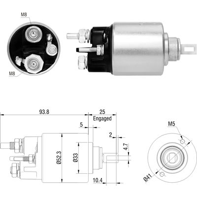[ZM-6271] AUTOMATICO RENAULT SYMBOL 1.6 LOGAN SANDERO 12V