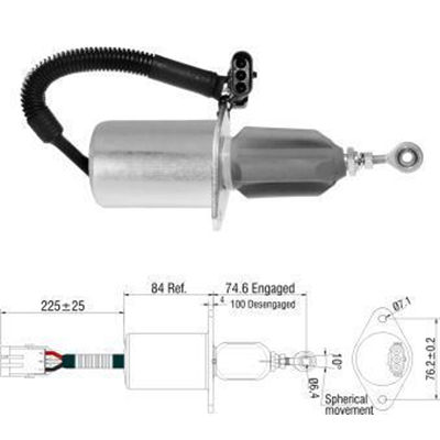 [ZM-440] VALVULA SELENOIDE APAGADO 12V
