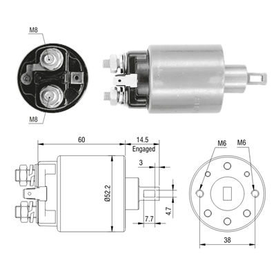 [ZM-710] AUTOMATICO NISSAN URBAN/CHEVROLET CORSA DIESEL DMAX