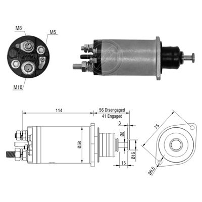 [ZM-818] AUTOMATICO 29MT MERCEDES 1720 A 12V
