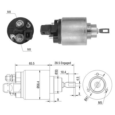 [ZM-972] AUTOMATICO VW VOLKSWAGEN GOLF BOSCH