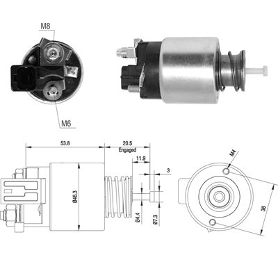 [ZM-1261] AUTOMATICO HYUNDAI I10 KIA PICANTO /CHEVROLET SPARK GT