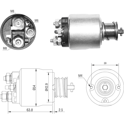 [ZM-6494] AUTOMATICO CHEVROLET AVEO SONIC SAIL 12V
