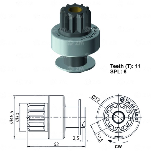 [8586001] BENDIX CHEVROLET SILVERADO CHEYENNE 11D