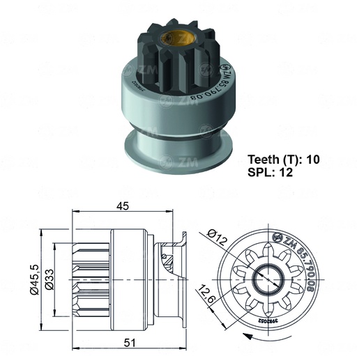 [8579008] BENDIX MITSUBISHI L300 10D