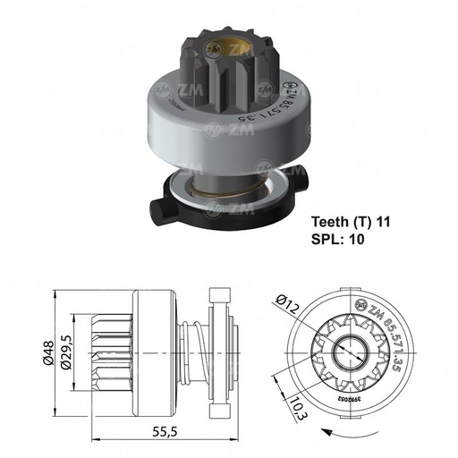 [8557135] BENDIX FIAT SIENA BOSCH 11D
