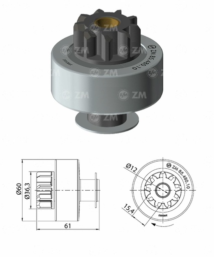 [8548010] BENDIX LUCAS PERKINS /FORD RANGER/MERCEDESSPRINTER 9D