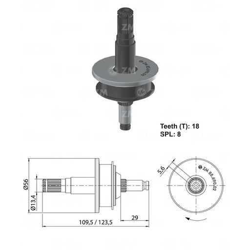 [8569002] BENDIX RELACIONADO MAZDA B2600 Y PATHFINDER18D