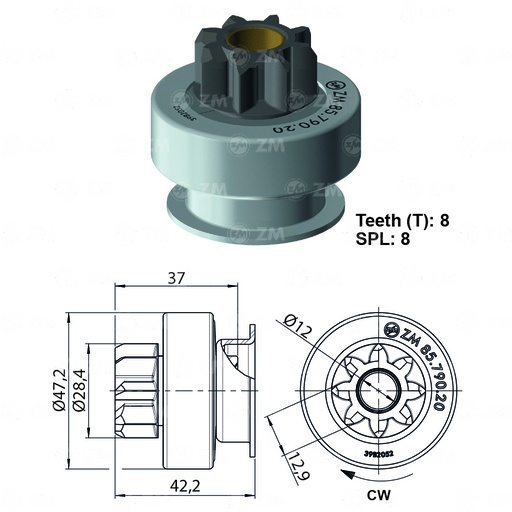 [8579020] BENDIX HYUNDAI IX-35/KIA SPORTAGE /ISUZU SUZUKIGRAND VITARA T-8