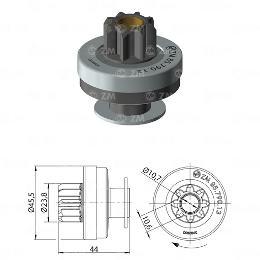 [8579013] BENDIX RENAULT LOGAN/SANDERO/SYMBOL ENC MITSUBISHI T-8