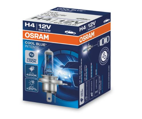 [OSR-64193CBI] H4 12V 60/55W COOL BLUE INTENSE XENON LOOK