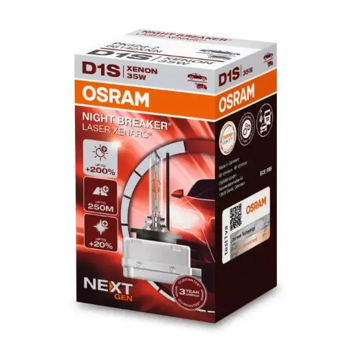 [OSR-66140XNL] Bombillo Osram D1S Night Breaker Laser Xenon 200% Mas Luz