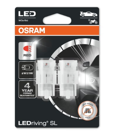 [OSR-7505DRP-02B] W21W T20-1 2.7W 12V ROJO LED