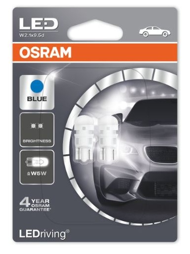 [OSR-2850BL-02B] LED TIPO 158  12V - 1W - 6800K