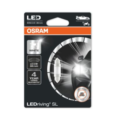 [OSR-6418DWP] C5W 36MM 1W 12V BLANCO LED