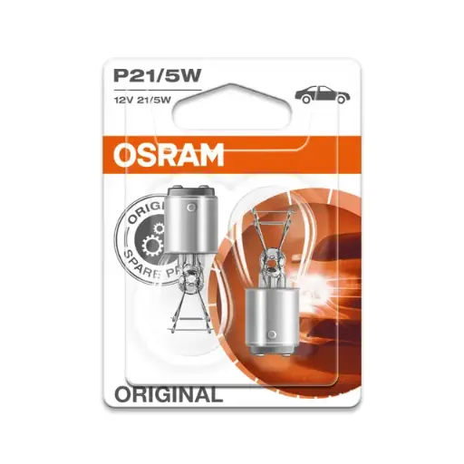 [OSR-7528-02B] Bombillo 1034 12V 21/5W Blister X 2