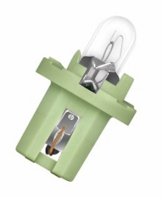 [OSR-2722MFX] T5 12V 2W BASE PLASTICA (G) BLANCO VERDOSO