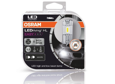 [OSR-64210DWESY] Bombillos OSRAM LED H7 sin balastro Facil Intalación