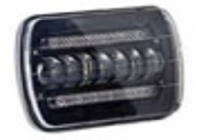 [LYT-6054-7] UNIDAD SELLADA LED RECTANGULAR GRANDE PREMIUM 70W 12/24V ALTA Y BAJA