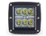 [LYT-CUA6] LAMPARA DE TRABAJO CUADRADA LUPA 6 LEDs 18W 12/24V SPOT