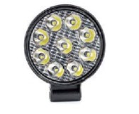 [LYT-RED9] LAMPARA DE TRABAJO REDONDA 9 LEDs 27W 12/24V SPOT