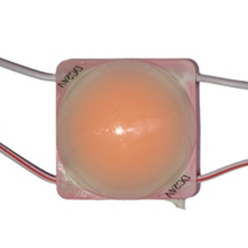 [LYT-3512PINK] MUDULO CUADRADO 1 LED ROSADO 12V IP-67