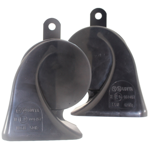 [HYT-C92-12V] CORNETA NEGRA LOYTA 92mm CAJA X 2 UNIDADES