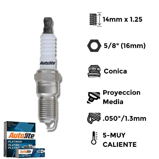[AAP105] Bujías Autolite Platino X4 - NGK BP6EFS DENSO T20EP-U