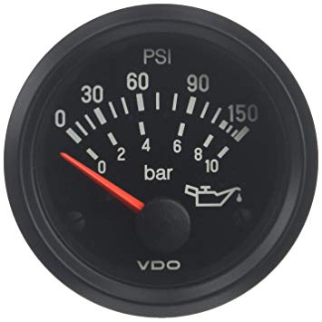 [VDO-350-910] MARCADOR PRESION ACEITE ELECTRICO 150 PSI