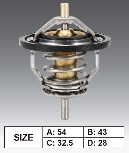 [HKT-ZB54HF-82P] TERMOSTATO NPR 2000- ADELANTE (PIVOTE LARGO)