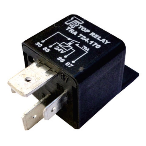 [TRA724170] RELE AUXILIAR DE POTENCIA 4 PATAS 24V 70A