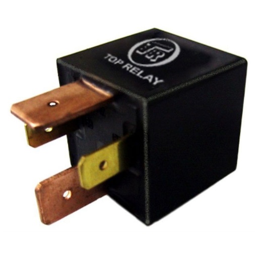 [TRA812080] RELE AUXILIAR DE POTENCIA 4 PATAS CON SOPORTE 12V 80A