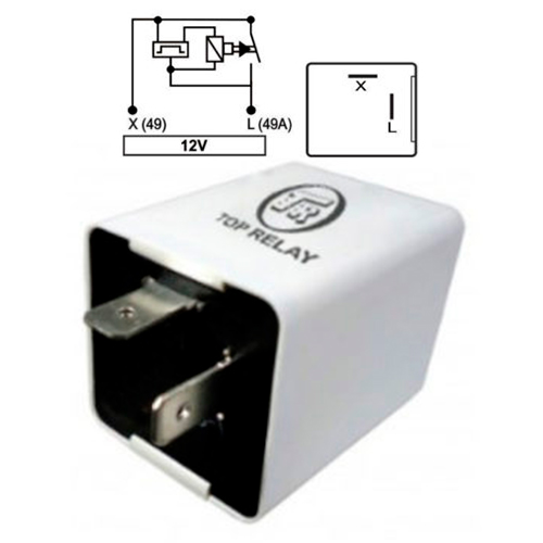 [TRP112112] FLASHER 2 PATAS 12V 10A