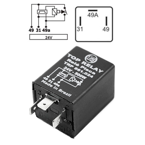 [TRP861024] FLASHER 3 PATAS 24V