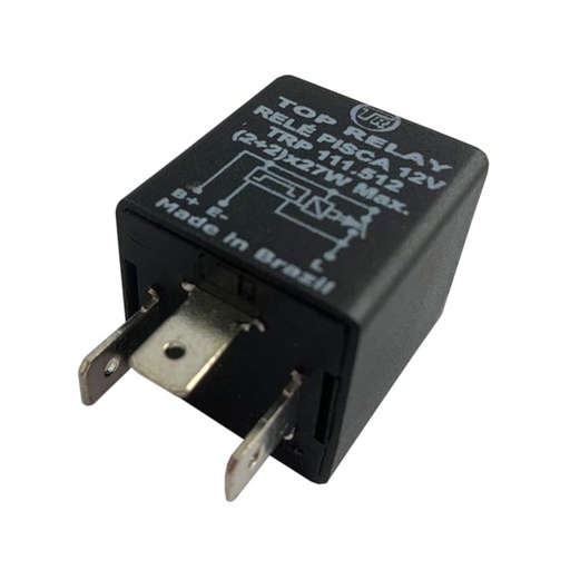 [TRP130512] RELÉ DE INTERMITENTES 12V 30MM E (-) / L / B (+) – CON DETECCIÓN DE BOMBILLA FUNDIDA ( EXCLUSIVO )