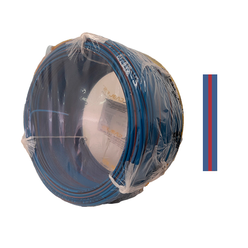 [CV18AZ-RJ] CABLE VEHICULO 18AWG 50V 90 C AZUL-ROJO