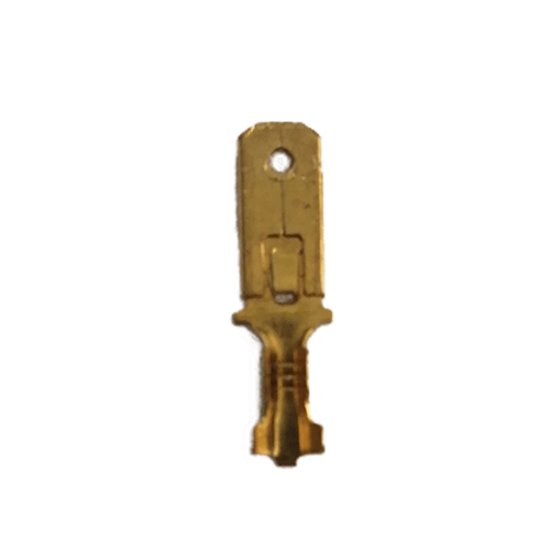 [235-005] TERMINAL MACHO PLANO CON PIN E T