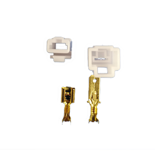 [TW-038S] CONECTOR SIN CABLE 1 VIA CON PIN DE SEGURIDAD Y TERMINALES (1M,1H)