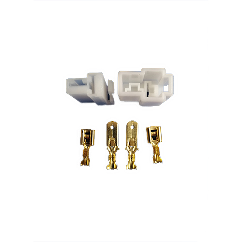 [TW-039S] CAJA CONECTORA SIN CABLE 2 VIAS CON PIN DE SEGURIDAD Y TERMINALES (2M,2H)