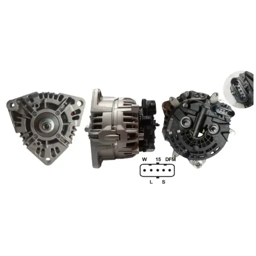 [B-1986A00974] Alternador Mercedes Atego Actros 24V 120Amp (0124655025) 1986A00517