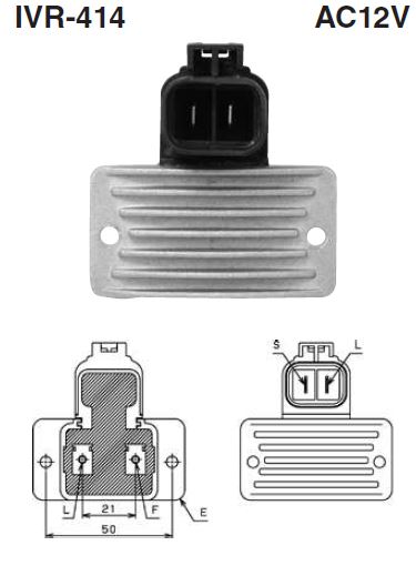 [IVR-414] REGULADOR KIA CARNIVAL PREGIO 12V NEW ERA