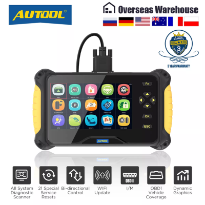 [TOOL-CS606] ESCANER OBD2 OBDII 21 REINICIOS MOTOR ABS SRS SAS EPB DPF