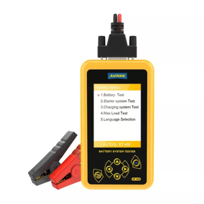 [TOOL-BT460] ANALIZADOR DE PROBADOR DE BATERIAS AUTOMOTRIZ CON PANTALLA DE COLOR 4" 12-24V