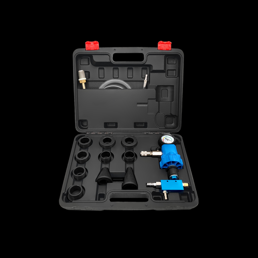 [TOOL-MMT211821-1] DETECTOR FUGAS RADIADOR POR AIRE COMPRIMIDO CON ADAPTADORES