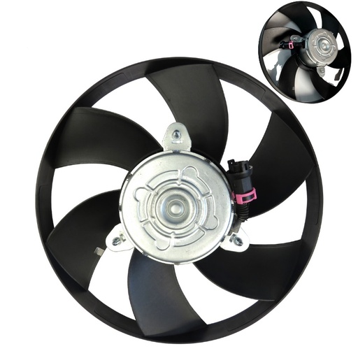 [GE1006] Motoventilador Seat Ibiza 1.6 Vw Volkswagen Polo 1.6 1.8 6Aspas Ø Motor100Mm Horario P288W Aspira Ø Helice300Mm Con Aire