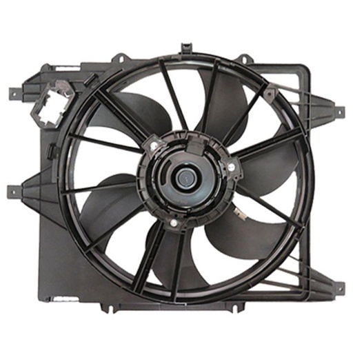 [GE1055] Motoventilador Renault Logan1.4 1.6 Sandero1.6 Stepway1.6 Enfocador 6Aspas Ø Motor100Mm Hora P215W Sopla Ø Helice380Mm Con Aire