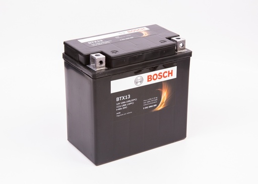 [B-0092M68080] Bateria Bosch Motocicleta M6/Agm 12 Ah - 200 Cca Caja 14-Bs (200;14-Bs;Iz) L 150 An 87 Al 145 Cm