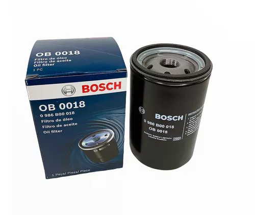[B-0986B00018] Filtro De Aceite Vw Volkswagen Gol Ii, Iii 1.6 1.8 Golf Iii 1.8, Seat Cordoba Ibiza Con Valvula. Alt 118.5Mm Dm 76Mm Rosca 3/4"