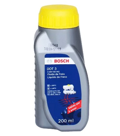 [B-0204032342] Liquido De Frenos Dot3 200Ml Brasil Ff4400